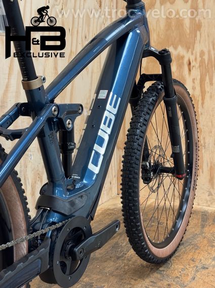 Cube Stereo Hybrid 120 Race 750 29 pouces VTT électrique Shimano XT 2024 - 11
