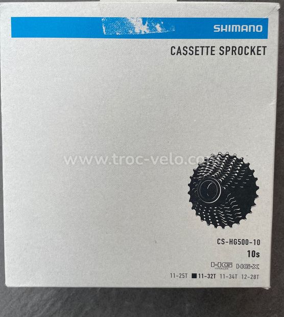 Cassette Shimano 10V 11/32 - 1