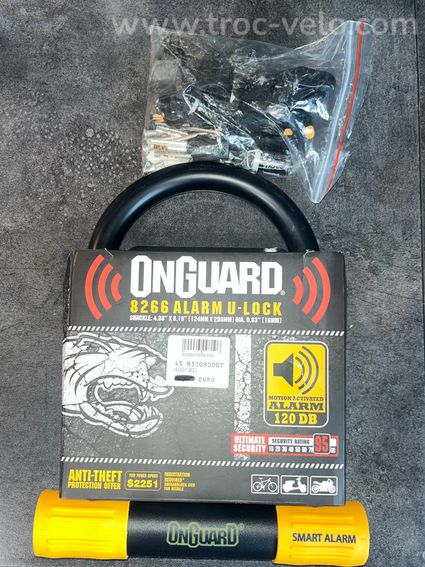 Antivol U OnGuard 8266 avec alarme 120 dB – Neuf - 2