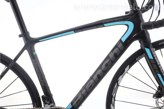 Produit Reconditionne Bianchi Intenso Noir Velo De Route Bon Etat - 2