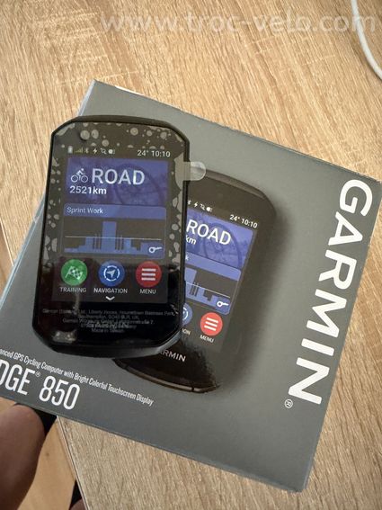 Compteur vélo Garmin edge 850