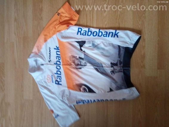 Maillot rabobank m équipe pro