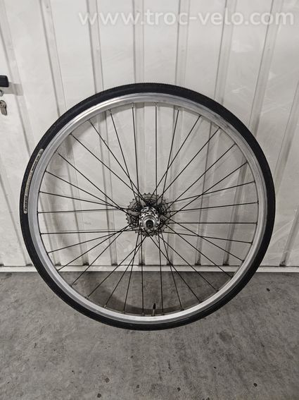 Roue arrière aluminium Kronos (+ pneu et cassette) - 2