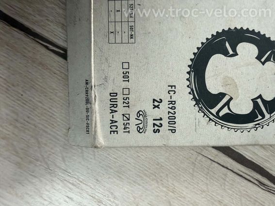 Shimano Plateau SHIMANO DURA ACE FC-R9200 54/40 - 4