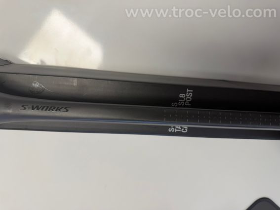 Tige de selle Tarmac S-works SL8 380mm neuve - 2
