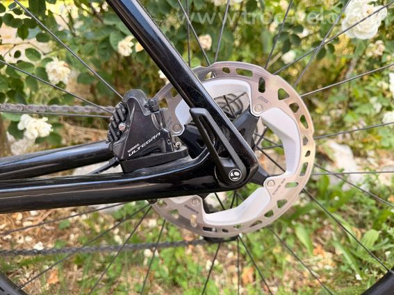 Vélo route Trek Emonda SL 6 Disc noir rouge 2022 Taille 54 - 3