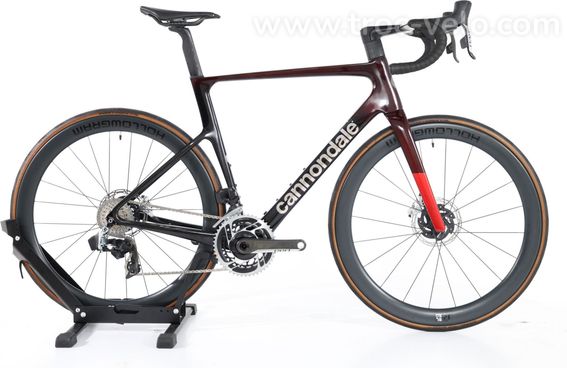 Produit Reconditionne    Velo De Route Cannondale Supersix Evo Hi Mod Sram Red Etap Axs 2024    Tres Bon Etat - 2