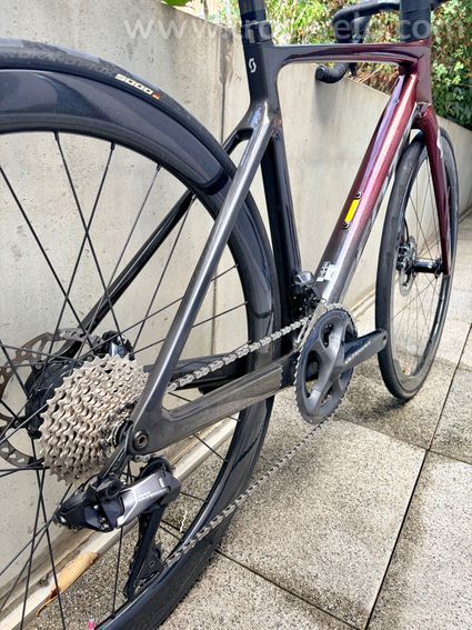 Scott addict eRIDE 30 ultegra di2 roues carbone - 2