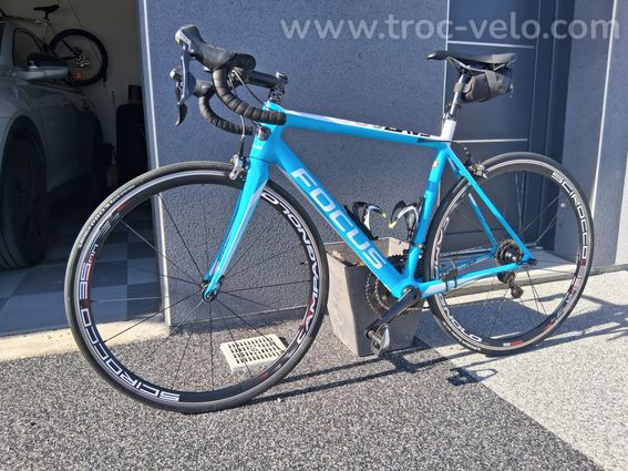 Focus Cayo Carbone Shimano 105 + Roues Campagnolo Scirocco 35 – Taille M – Excellent état7 - 2
