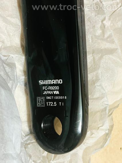 Pédalier Shimano Dura Ace R9200 172,5 52 36 neuf - 5