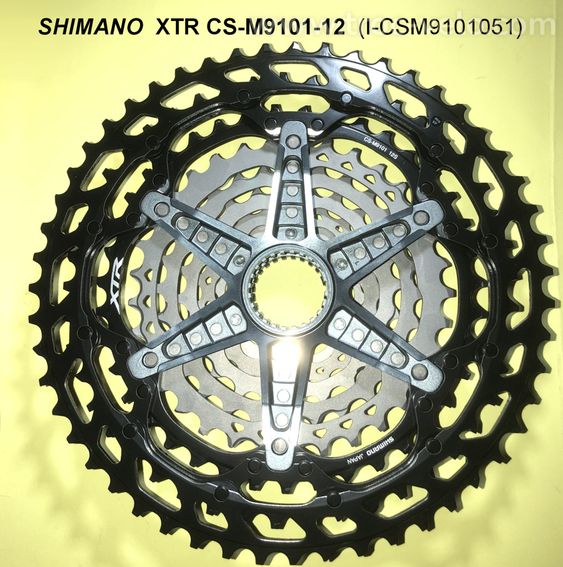 Cassette Shimano XTR CS-M9101-12 10-51 - 2