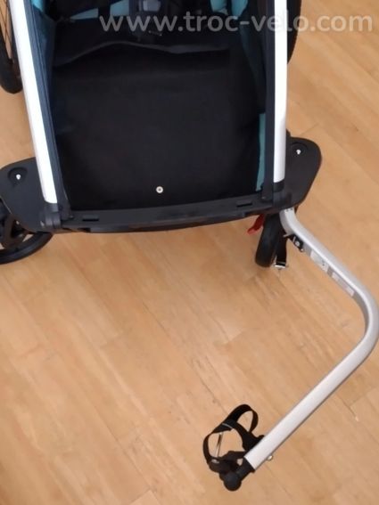 Remorque à vélo pour enfants Thule Chariot Cross 1 Alaska complète avec accessoires - 5