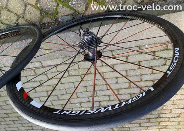 Roue légère VENTOUX en carbone Mavic Campagnolo - 8