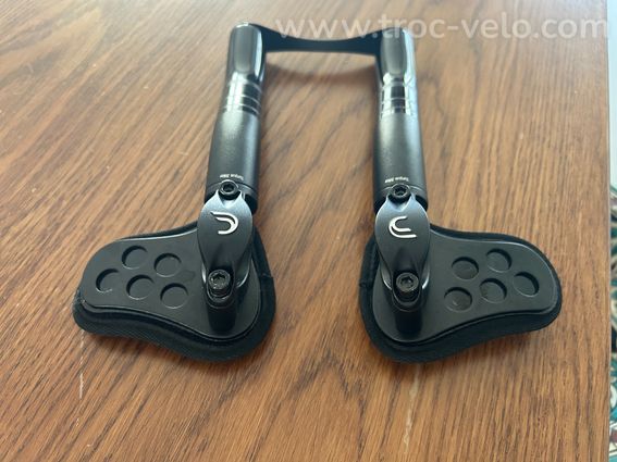 Prolongateurs triathlon Deda Metal Blast – Aluminium Noir – Comme neuf - 4