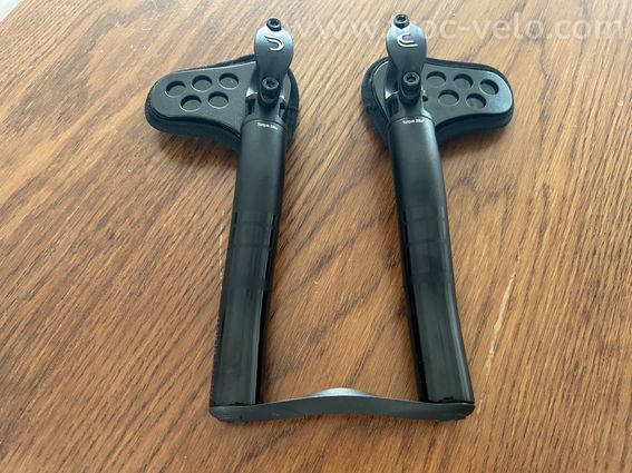 Prolongateurs triathlon Deda Metal Blast – Aluminium Noir – Comme neuf - 5