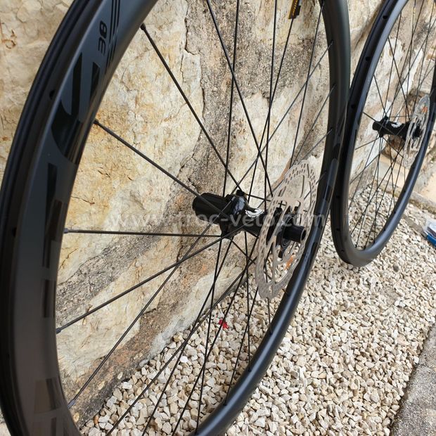 Ceramic ! Elitewheels pro disc paire carbone neuve en 38 ou 50 ou 55mm pneu chambre ou tubeless  - 3