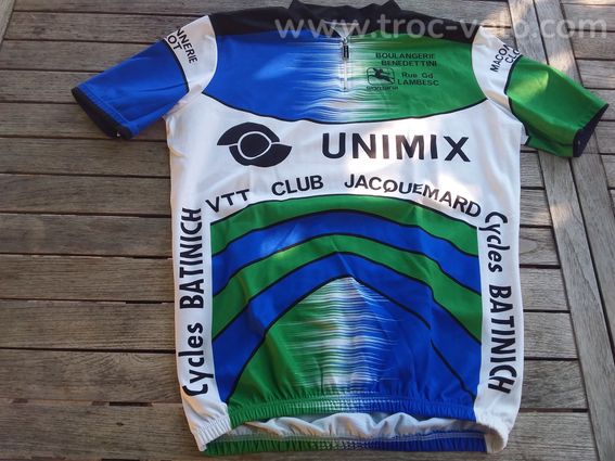 Maillot cycliste manches courtes