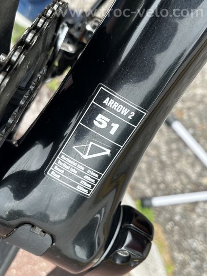 Vélo de course MASSI ARROW 2 taille S 51 Shimano 105 disque TRES BON ETAT - 6