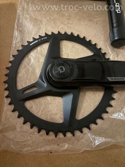 Pédalier Rival Quarq AXS Wide - 46T - 2