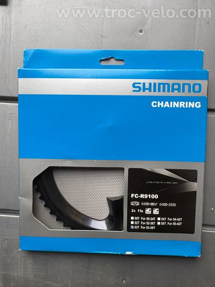 Plateau Shimano dura ace r9100 53 54 56 58neuf