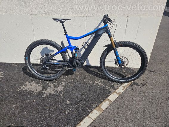 VTT Electrique GIANT Trance E+ 0 Pro-S 2021 Blue taille L - 2