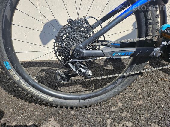 VTT Electrique GIANT Trance E+ 0 Pro-S 2021 Blue taille L - 7