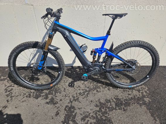VTT Electrique GIANT Trance E+ 0 Pro-S 2021 Blue taille L - 8