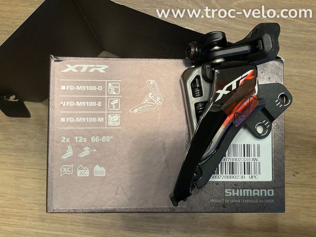 Dérailleur avant SHIMANO XTR 9100 type E  NEUF - 54% - 1