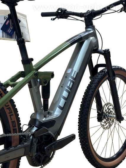 Cube Stereo Hybrid 120 TM 750 29 pouces VTT électrique Shimano Deore 2024 - 10