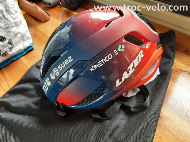 Casque LAZER VENTO Fdj Suez  - 1