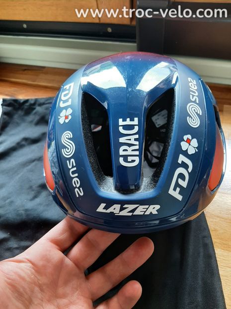 Casque LAZER VENTO Fdj Suez  - 2