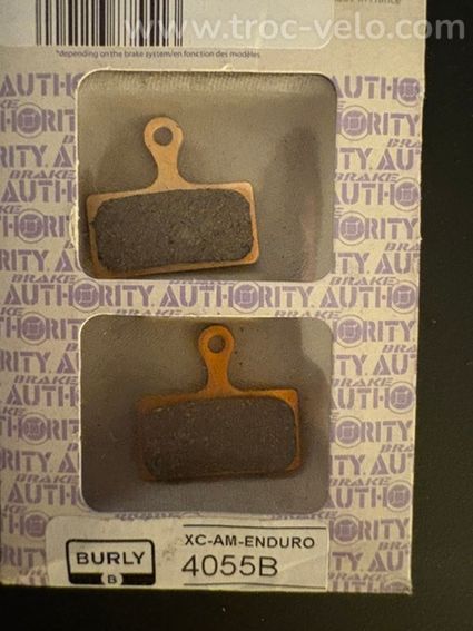Paire de Plaquettes Brake Authority pour SHIMANO Deore / SLX / XT / XTR - 3