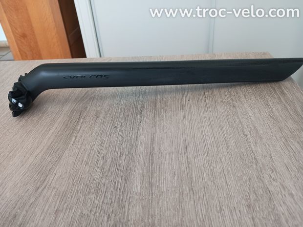 TIGE DE SELLE SYNCROS DUNCAN 1.0 AERO CARBONE - 1