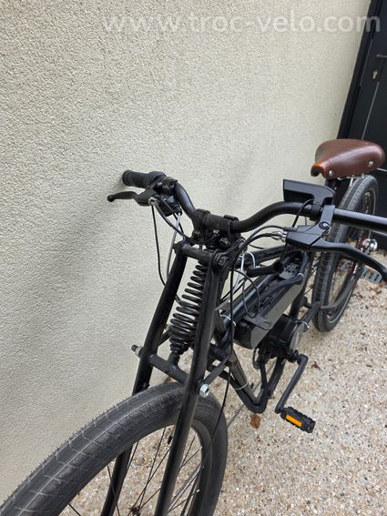 vélo électrique beach cruiser / café racer - 2