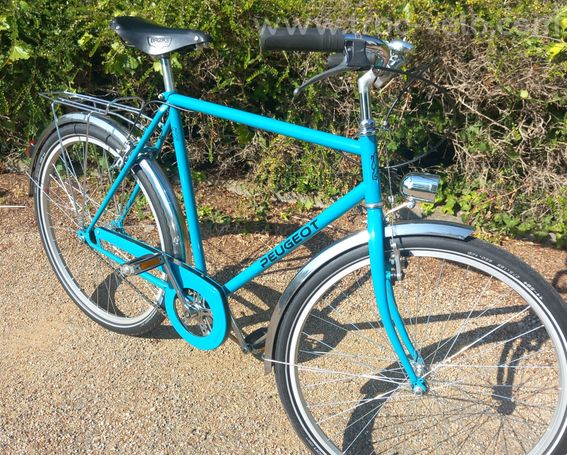 PEUGEOT Ville Turquoise Unique remis à NEUF façon Restomod - 7