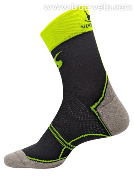 NEUF - Lot de 4 paires de chaussettes Cyclisme/Running/VTT/Triathlon - Taille 35-36-37-38 - VENTURA SOCKS (Fabriquée en France) - 8