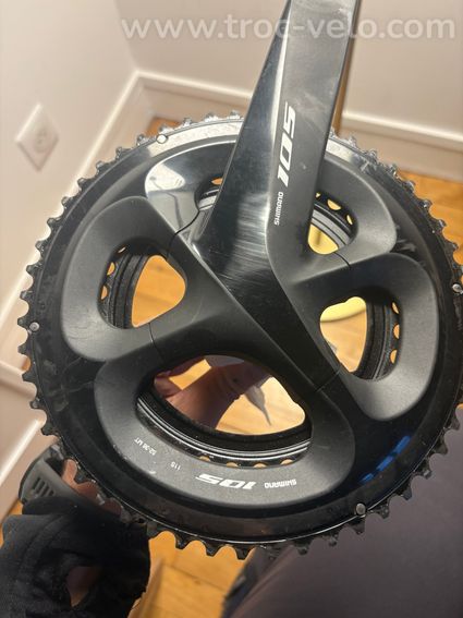 Pédalier Shimano 105 FC-R7000 11v - 52/36 - 175 mm - 3