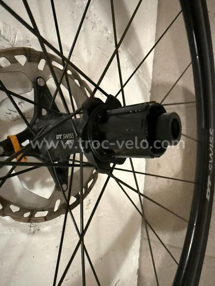 Roues DT SWISS PRC 1400 SPLINE Disc Performance en carbone - 4