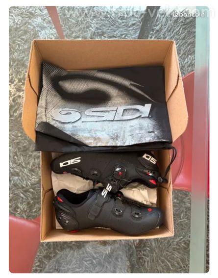 Chaussures de vélo de route Sidi Scarpe Wire 2 Matt Carbon neuve - 4