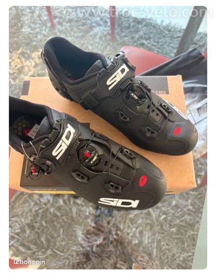 Chaussures de vélo de route Sidi Scarpe Wire 2 Matt Carbon neuve - 8