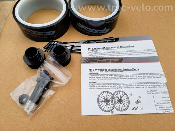 Roues mullet FSA - 6