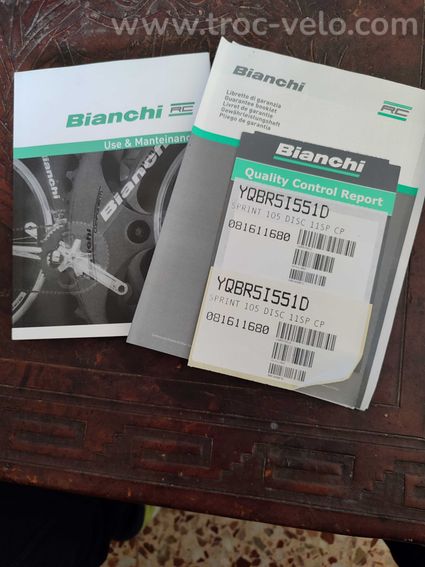 BIANCHI SPRINT CARBONE - 8