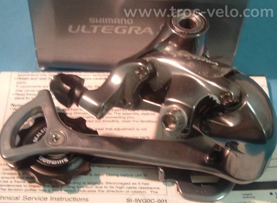 Shimano Ultegra SL Rd-6600-g GS Arrière Route Derailleur-New/NOS 3 x10-Spd- Nib - 2