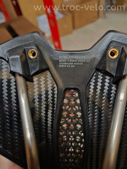 Selle Specialized Romin Evo Sworks Mirror Rail Carbone - 5