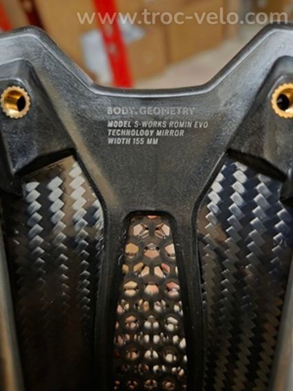 Selle Specialized Romin Evo Sworks Mirror Rail Carbone - 7