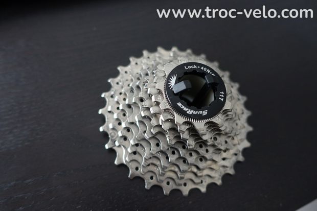 Cassette Sunrace 11 vitesses 11-28 Shimano - 1