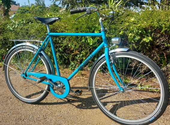 PEUGEOT Ville Unique Turquoise remis à NEUF façon Néo-Rétro