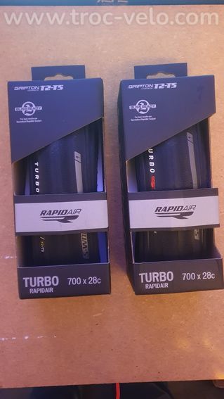Pneus SPECIALIZED S-Works Turbo Rapidair T2-T5 TBR / 700x28C.