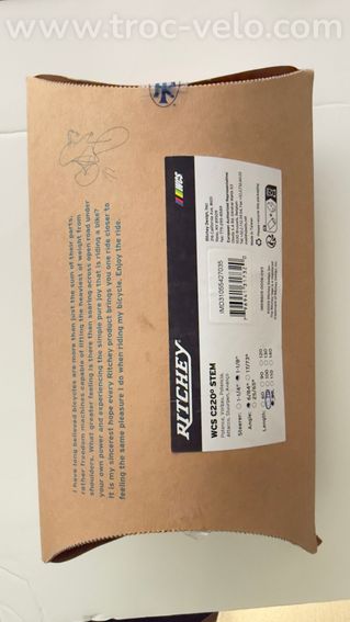 Potence Ritchey WCS Carbon C220° 80mm - 4