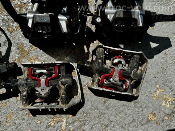 Lot de 3 pédales vtt - 3